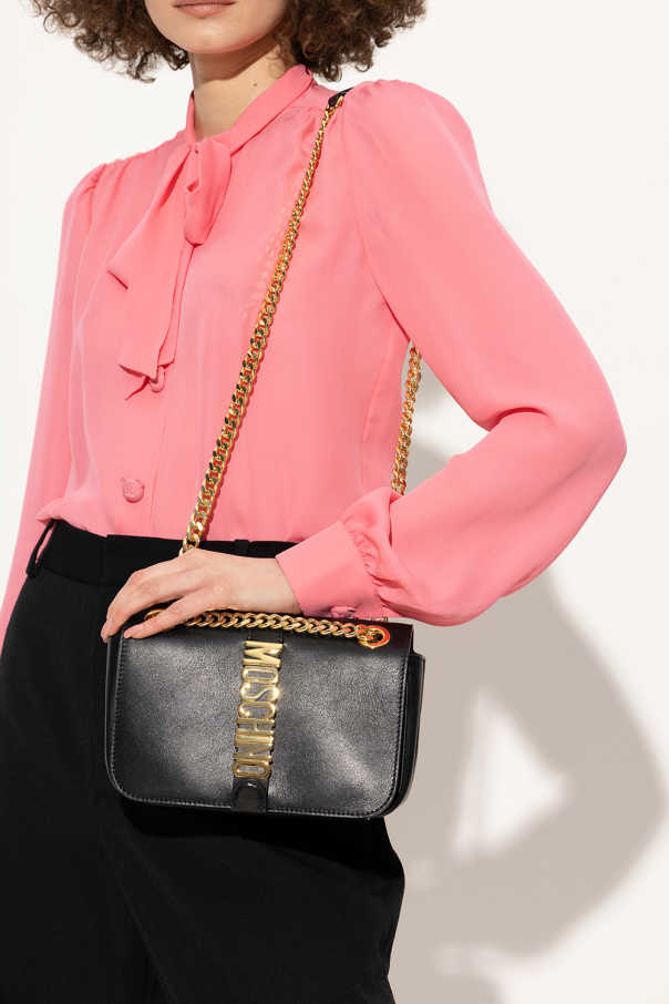 Moschino Leather shoulder bag Women's Bags Vitkac